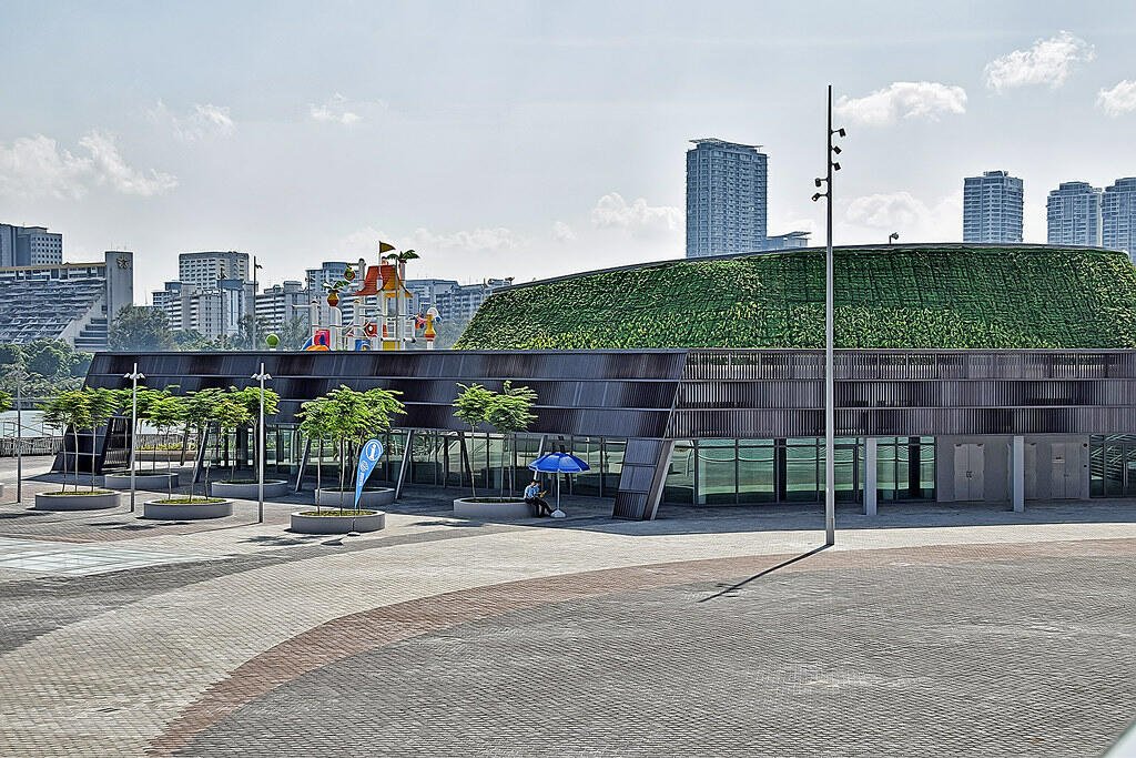 Kallang Wave Mall Area View